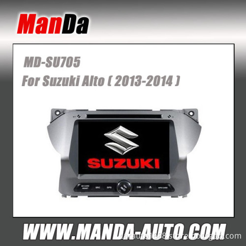 hd touch screen gps car multimedia for Suzuki Alto ( 2013-2014) in-dash dvd car multimedia system auto parts